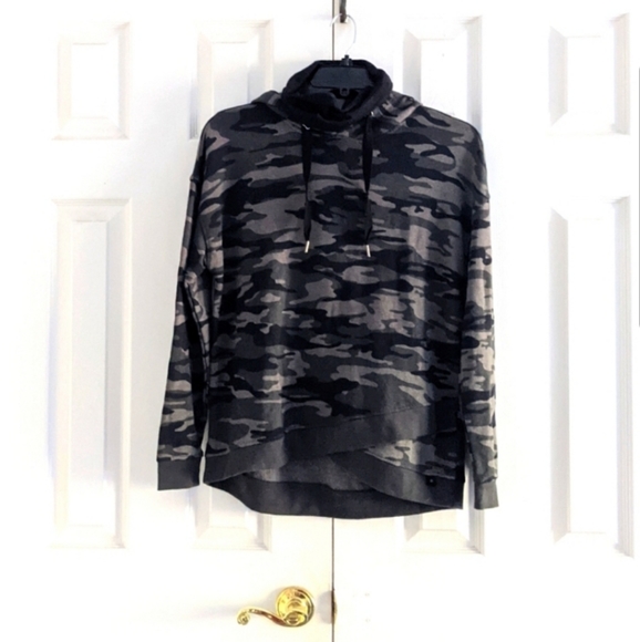 Seven7 Camouflage Mask Hoodie Sweatshirt-NWT - Picture 4 of 4